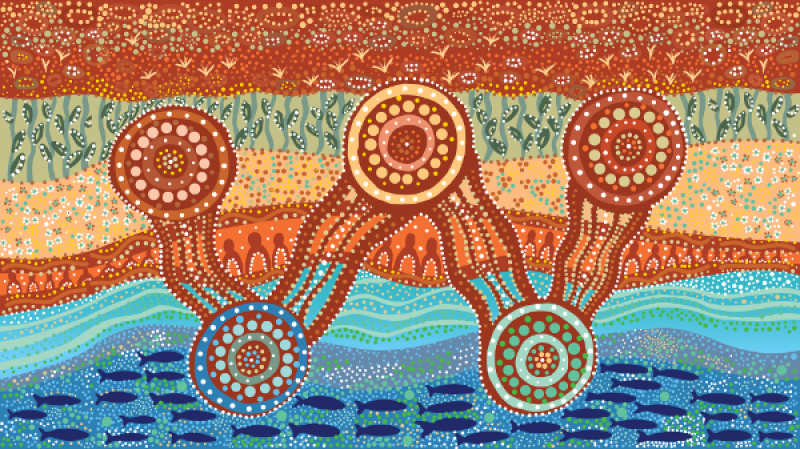 Aboriginal artwork - Shara Delaney
