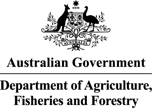 Logo for Department of Agriculture, Fisheries and Forestry - Australian Gov